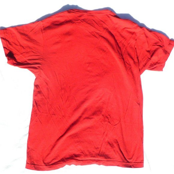 AC/DC Graphics Logo Red Shirt Size Large - Picture 3 of 3